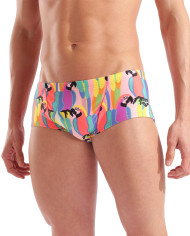 Arena Tropical Delight Low Waist Erkek Antrenman Mayosu Çok Renkli