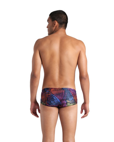 Arena Energy Low Waist Erkek Antrenman Mayosu Siyah Multi