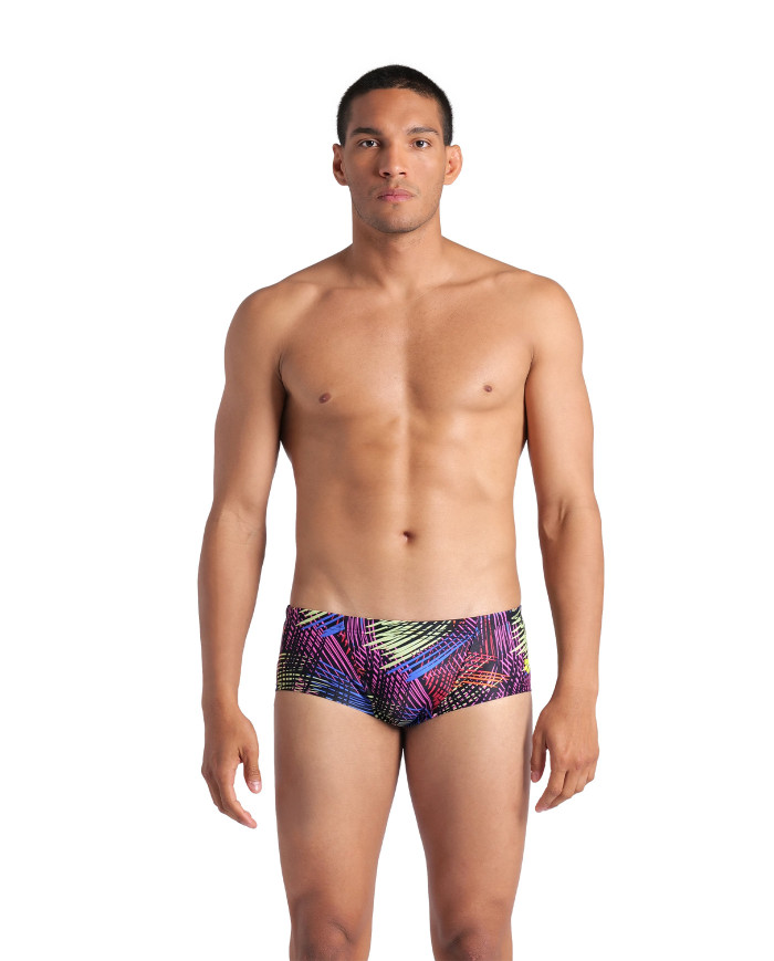 Arena Energy Low Waist Erkek Antrenman Mayosu Siyah Multi