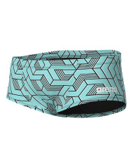 Arena Escape Low Waist Erkek Antrenman Mayosu Siyah Mavi Multi