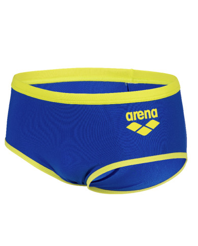 Arena One Big Logo 12 cm Erkek Antrenman Mayosu Neon Mavi Yeşil