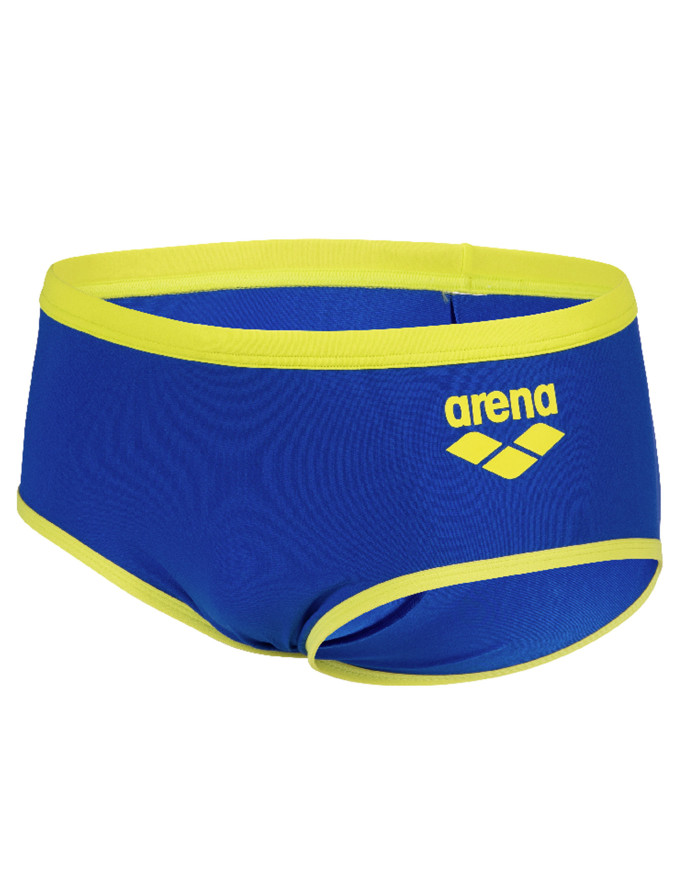 Arena One Big Logo 12 cm Erkek Antrenman Mayosu Neon Mavi Yeşil