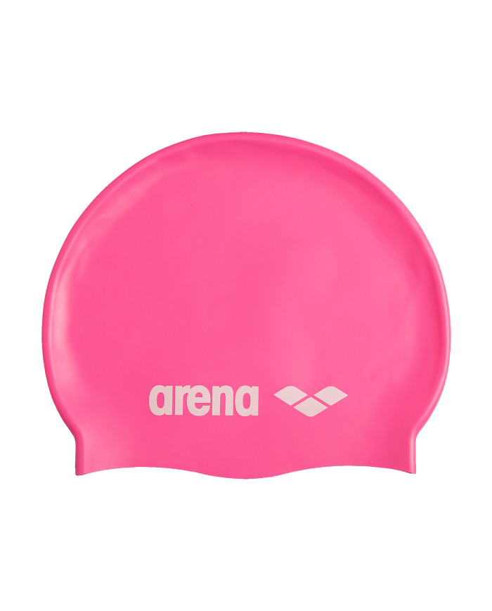 Arena Classic Silicone Cap Yüzme Bonesi Parlak Pembe