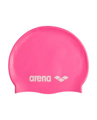 Arena Classic Silicone Cap Yüzme Bonesi Parlak Pembe