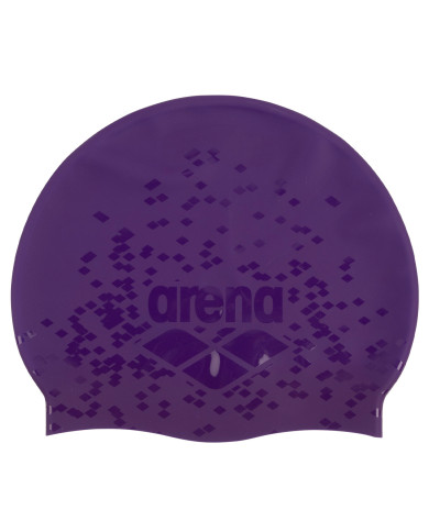 Arena Shine Cap Silikon Yüzme Bonesi Plum-Violet