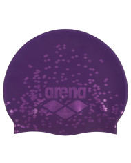 Arena Shine Cap Silikon Yüzme Bonesi Plum-Violet