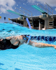 Finis Glide Şnorkel Okyanus Mavisi