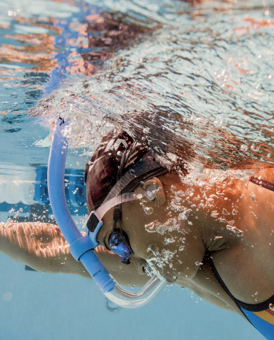 Finis Glide Şnorkel Okyanus Mavisi