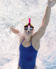 Finis Original Swimmer's Snorkel Pembe