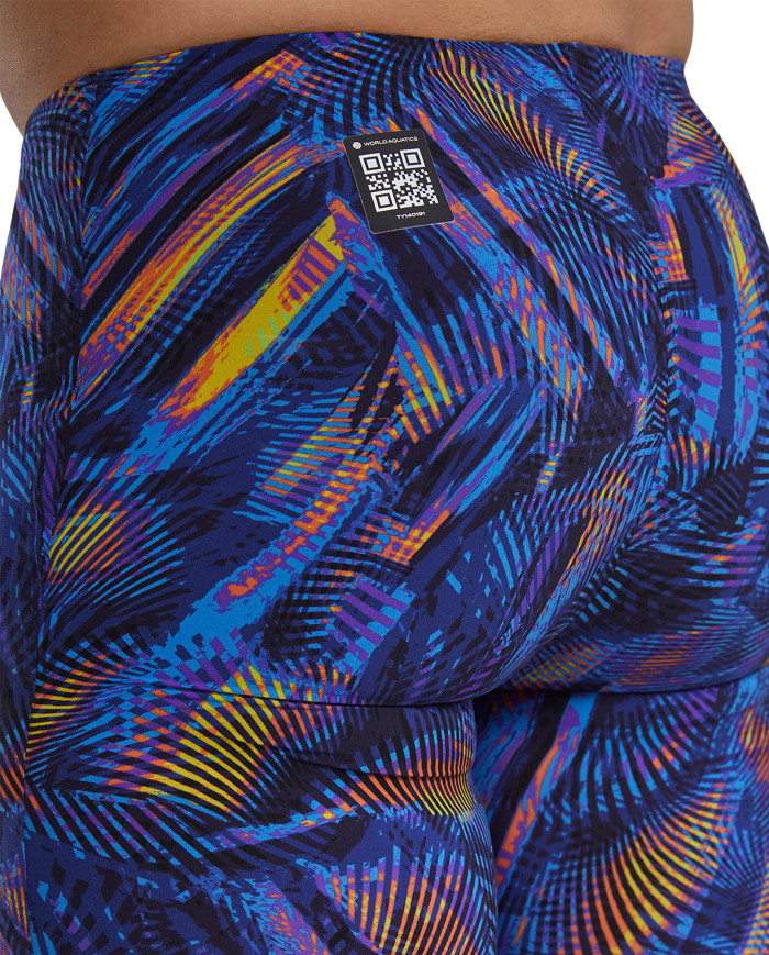 TYR Erkek Yarış Mayosu Avictor Jammer Hel Purple Gold