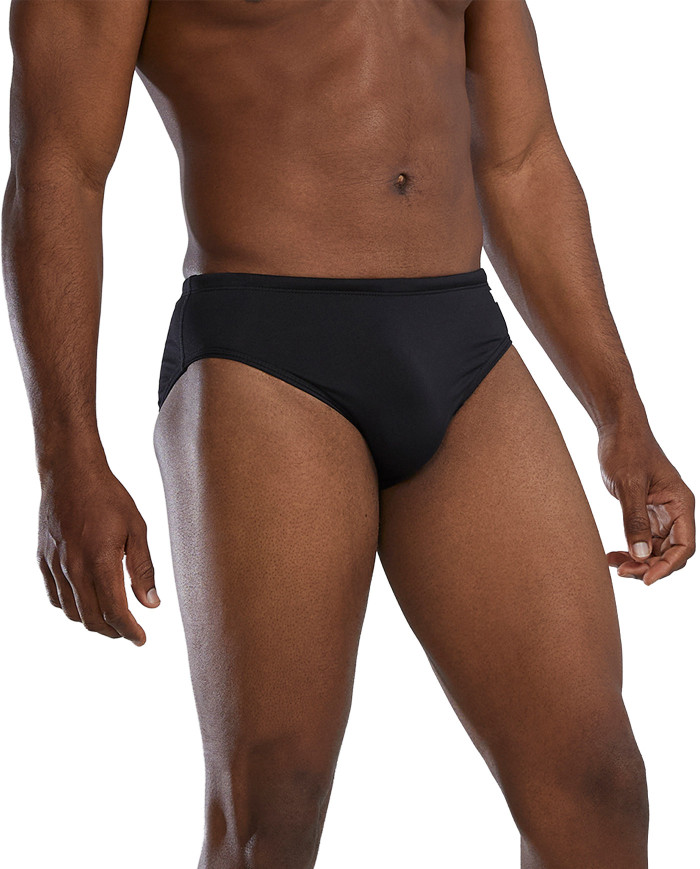 TYR Solid Male Racer Siyah Antrenman Mayosu