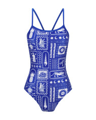 Amanzi Bluesol Proback Kız Çocuk Antrenman Mayosu