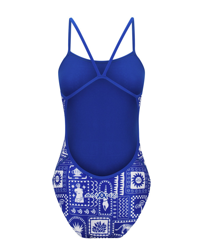 Amanzi Bluesol Proback Kız Çocuk Antrenman Mayosu