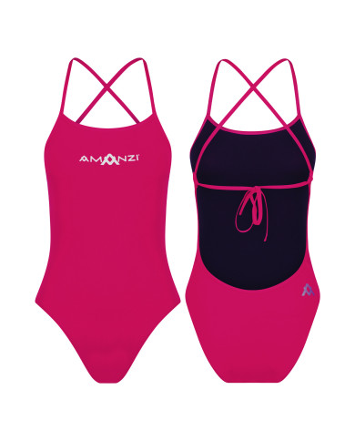 Amanzi Tie Back Ruby Kız Çocuk Antrenman Mayosu