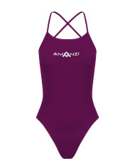 Amanzi Bordeaux Kız Çocuk Antrenman Mayo