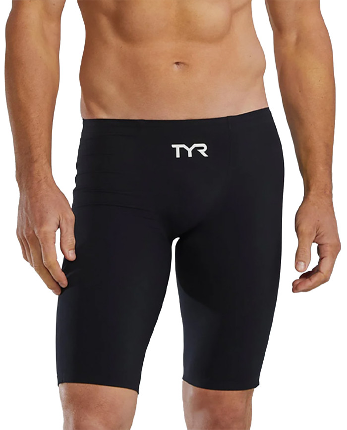 TYR Invictus Solid Jammer Siyah Erkek Yarış Mayosu
