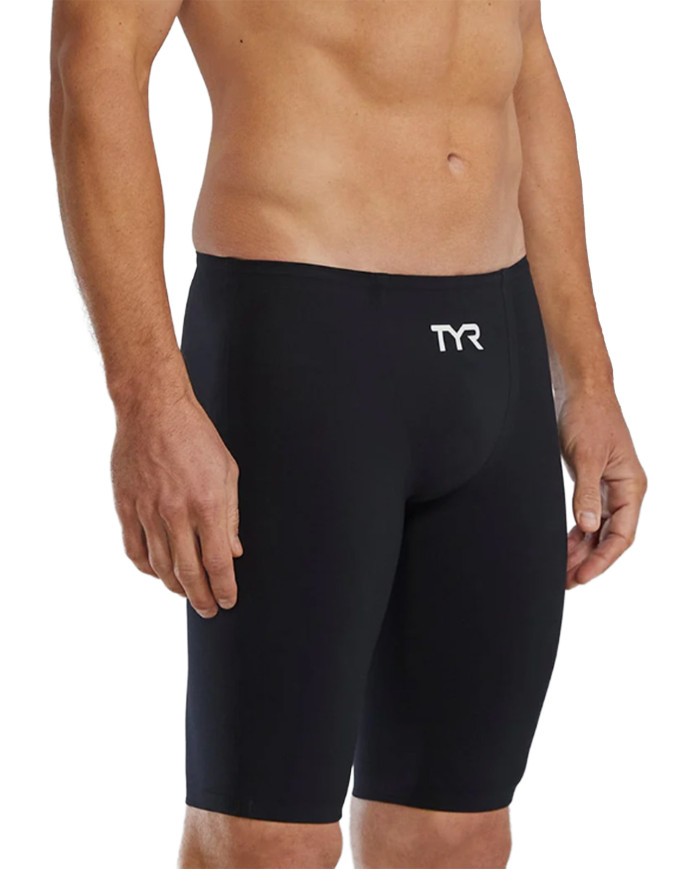 TYR Invictus Solid Jammer Siyah Erkek Yarış Mayosu