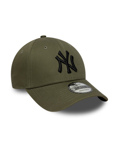 New Era 9FORTY New York Yankees League Essential Yeşil Şapka