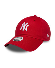 New Era 9TWENTY New York Yankees League Essential Kırmızı Kadın Şapka
