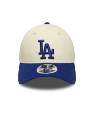New Era 9FORTY Los Angeles Dodgers Pamuklu Bej Şapka
