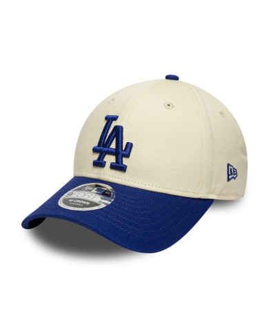 New Era 9FORTY Los Angeles Dodgers Pamuklu Bej Şapka