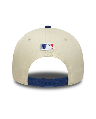 New Era 9FORTY Los Angeles Dodgers Pamuklu Bej Şapka