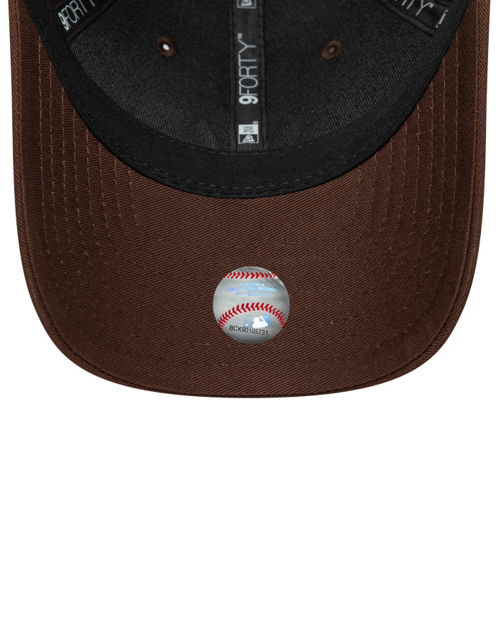 New Era 9FORTY New York Yankees Pamuklu Kahve Rengi Şapka