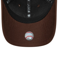 New Era 9FORTY New York Yankees Pamuklu Kahve Rengi Şapka