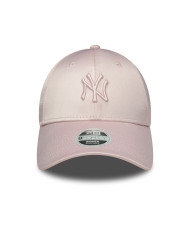 New Era 9FORTY New York Yankees Saten Pembe Kadın Şapka