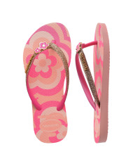 Havaianas Kids Slim Glitter Pembe Çocuk Terlik
