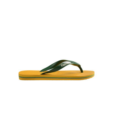 Havaianas Brasil Logo Sarı Terlik