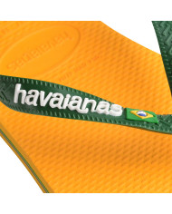 Havaianas Brasil Logo Sarı Terlik