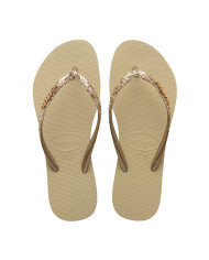 Havaianas Slim Glitter II Gri/Altın Kadın Terlik