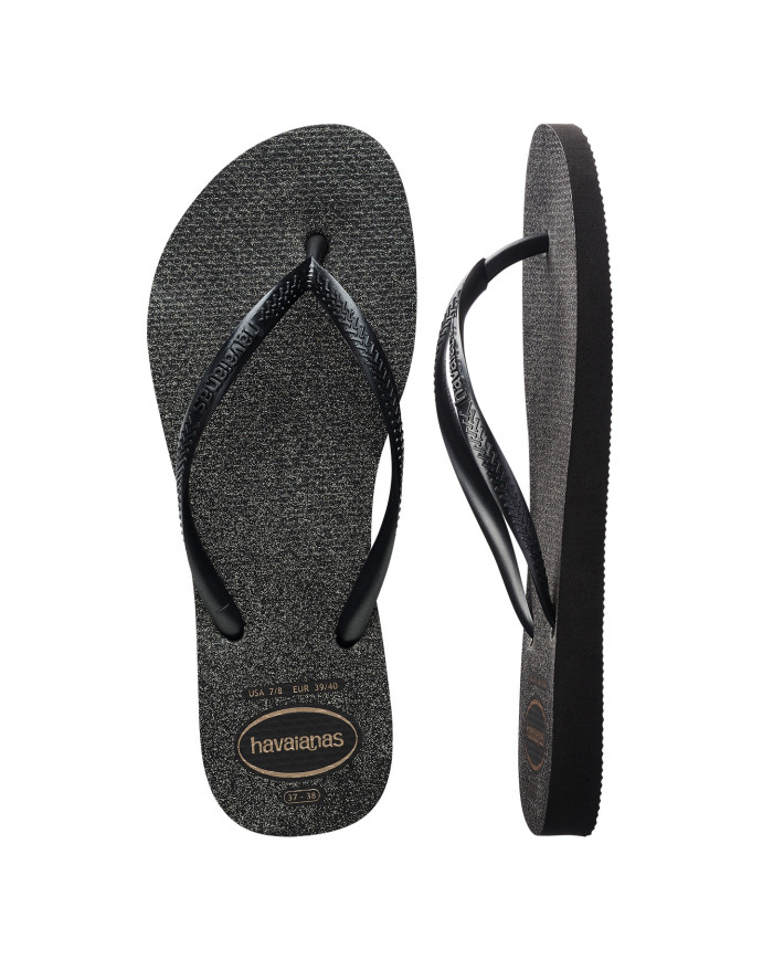 Havaianas Slim Gloss Siyah Kadın Terlik