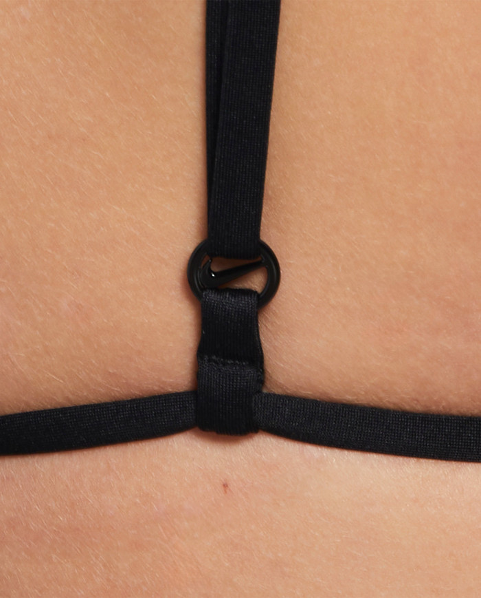 Nike Swim Effortless Essential Kadın Siyah Üçgen Bikini Üstü