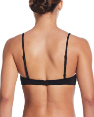 Nike Swim Effortless Essential Kadın Siyah Bralet Bikini Üstü