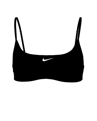 Nike Swim Effortless Essential Kadın Siyah Bralet Bikini Üstü