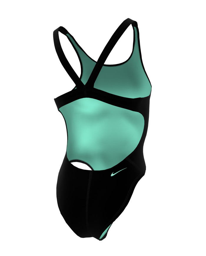 Nike Swim Women's Logo Fast Back Tek Parça Kadın Mayo