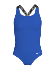 Nike Swim Logo Tape Crossback Tek Parça Kız Çocuk Mayo