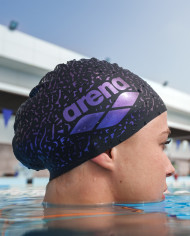 Arena Shine Cap Bone Siyah Mor