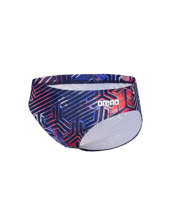 Arena Kikko Pro Erkek Antrenman Mayosu Mavi Kırmızı