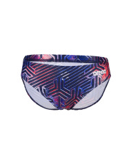 Arena Kikko Pro Erkek Antrenman Mayosu Mavi Kırmızı