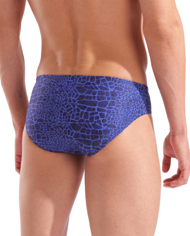 Arena Snakeskin Swim Briefs Team Royal Erkek Antrenman Mayosu