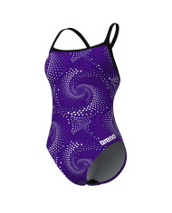 Arena Fireflow Challenge Back Kadın Antrenman Mayosu Mor