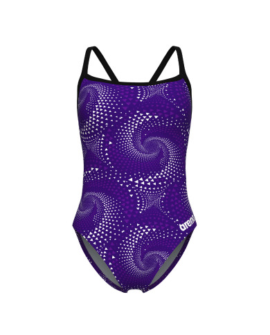 Arena Fireflow Challenge Back Kadın Antrenman Mayosu Mor