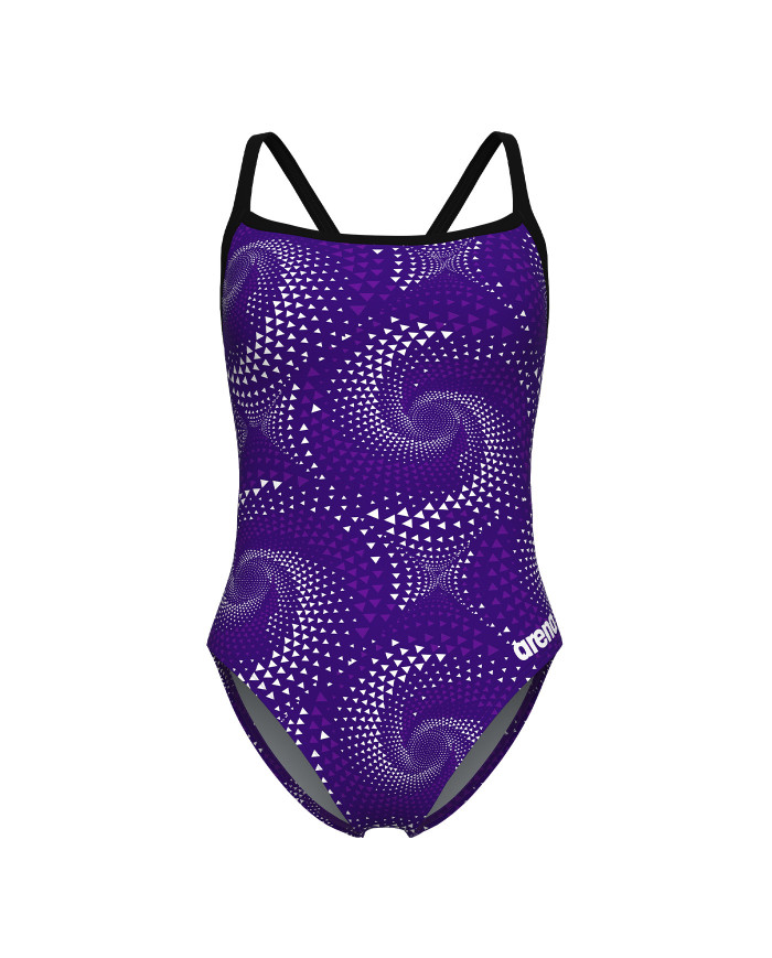 Arena Fireflow Challenge Back Kadın Antrenman Mayosu Mor