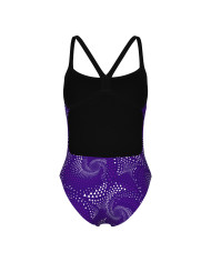 Arena Fireflow Challenge Back Kadın Antrenman Mayosu Mor