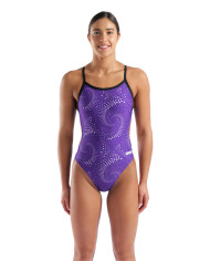 Arena Fireflow Challenge Back Kadın Antrenman Mayosu Mor