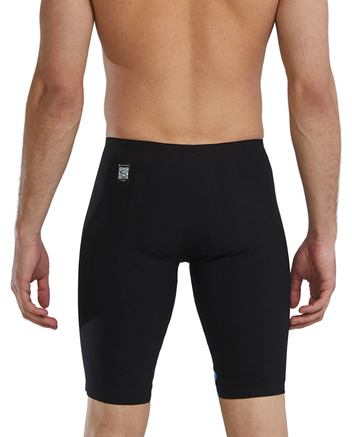 TYR Erkek Yarış Mayosu Shockwave Jammer Kızıl Kırmızı Turkuaz Mavi