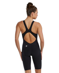 TYR Kadın Performans Mayosu Phantom Açık Sırt Oniks Siyahı